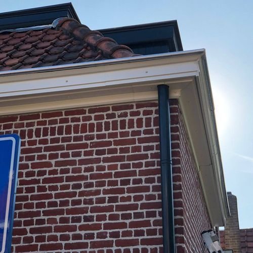 Foto van dakgoot in Best Foto van dakgoot in Best